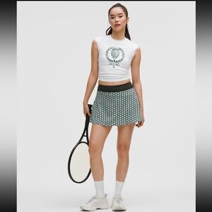 NWT Lululemon Lightweight High-Rise Tennis Skirt GS01
